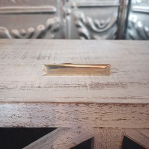 Vintage Hickok USA Gold Toned Money Clip Hollywood Regency Men's Accessory Gift